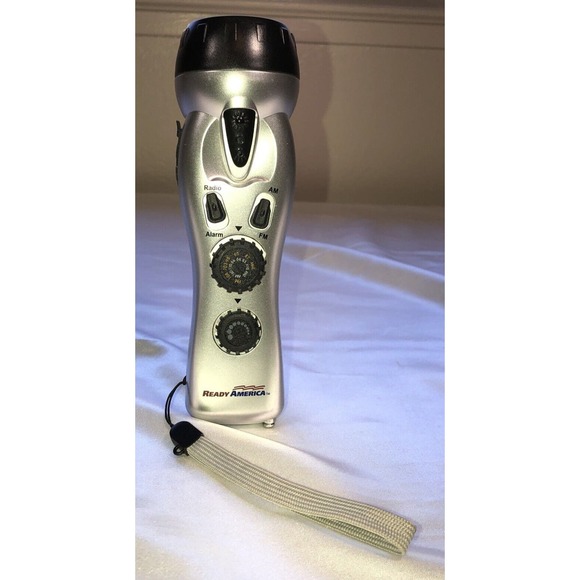 Ready America Emergency Power Station Flashlight Radio Siren Phone Charger - Picture 1 of 9